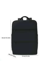 Mochila Unisex de gran capacidad para viaje de negocios, resistente al agua, ligera, duradera, multifuncional, 16 pulgadas - details 2