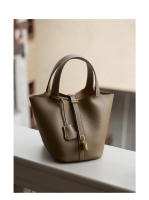 Nueva Moda Textura Bucket Bag, Cesta Vegetal Bolsos de Mujer, Bolso de Cuero, Nueva Boda Bolsas Premium - details 1