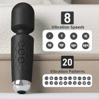 Vibrador AV potente de 20 velocidades, varita mágica, estimulador de clítoris, juguetes para mujeres, masajeador de punto G, producto erótico sexual femenino adulto - details 1