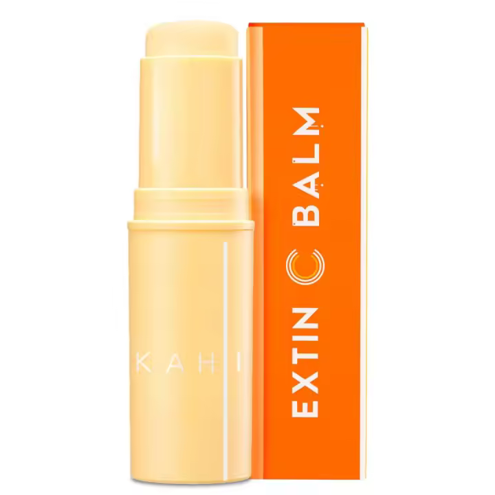 KAHI Extin - Barra hidratante con infusión de vitamina C |   Bálsamo de acabado inicial para iluminar la piel y líneas finas (0,32 oz) - 1