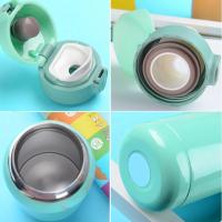 200 ml para niños niños de acero inoxidable mini termo de vacío viaje termocup taza botella - details 7