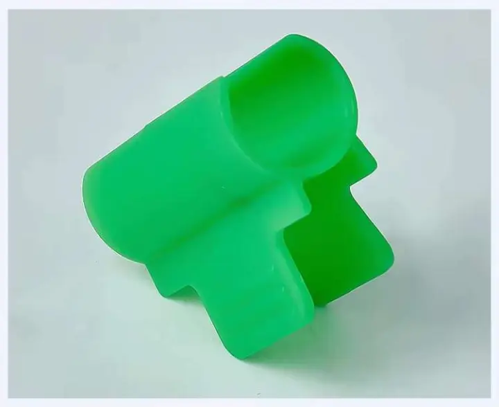 Abrazadera de película verde de plástico para jardín, poste de red para invernadero al aire libre - 1