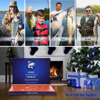 Como Rego, Calendario de Adviento, Set de Cebo, Equipo para Adultos y Niños, Accesorios de Pesca (24 piezas) - details 4