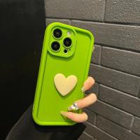 Funda de silicona con corazón de amor en 3D para iPhone, carcasa trasera de caramelo a prueba de golpes para iPhone 16, 15, 13, 12, 11, 14 Pro Max, X, XR, XS, 16 Plus - details 14