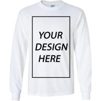 Camiseta de manga larga para adulto Añade tu propio diseño de texto Personalizado - details 18