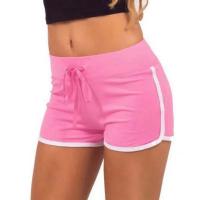 Pantalones cortos deportivos sexys estilo playero, pantalones cortos de retazos para vacaciones, pantalones cortos ajustados de cintura baja, pantalones de playa para mujer, ropa de calle de verano - details 11