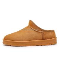 Nuevo Taza de mula de piel de invierno de alta calidad, Mokasin, zapatos de felpa HS para hombre a bajo precio, Euro - details 5