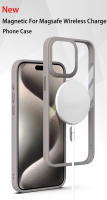 Funda para iPhone 16/Pro/ProMax/Plus,Compatible con MagSafe, Fundas protectoras de Grado Militar, Transparente - details 0