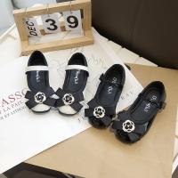 Zapatos de cuero para niñas, calzado versátil de estilo princesa, fondo suave, pajarita elegante para fiesta de boda, otoño, 2024 - details 1