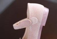 Zapatos de baile con gancho y bucle de princesa elegantes planos para niño brillante de cuero con lazo para niña, 2024 - details 12