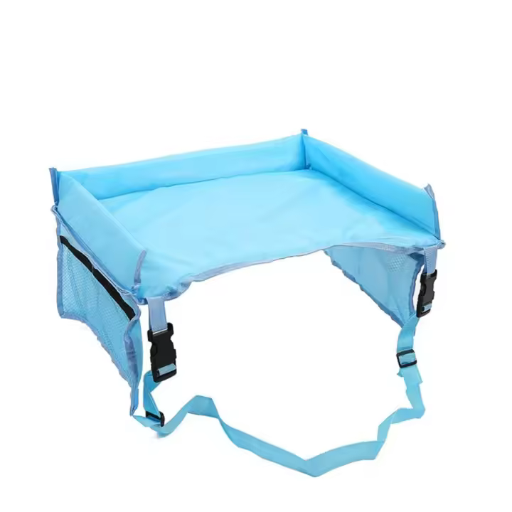 Mesa portátil de almacenamiento para coche, bandeja para aperitivos, asiento de coche para bebé, tablero de dibujo, cochecito, juguete para niños, soporte para alimentos - 1