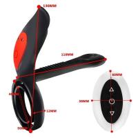 Empaque privado Sexy 10 Frecuencia Erección duradera Próstata Masaje vaginal Vibrador Pezones Estimulador de clítoris Anillo dual Vibrante - details 14