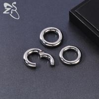 ZS-anillo redondo de acero de titanio para hombre y mujer, Piercings de gran calibre, expansor de oreja y nariz, Piercing de tabique, 2/4/6/8/10/12G, F136 G23, 1 unidad - details 5
