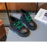 Botas informales para niños y niñas, botines de suela de goma, con cremallera clásica, a la moda, para otoño e invierno, 2024 - details 4