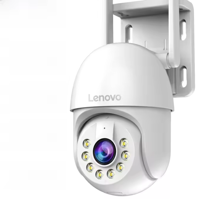 Lenovo Cámara de Seguridad IP de 5MP HD Zoom Digital 4X Visión Nocturna Seguimiento Automático - 1