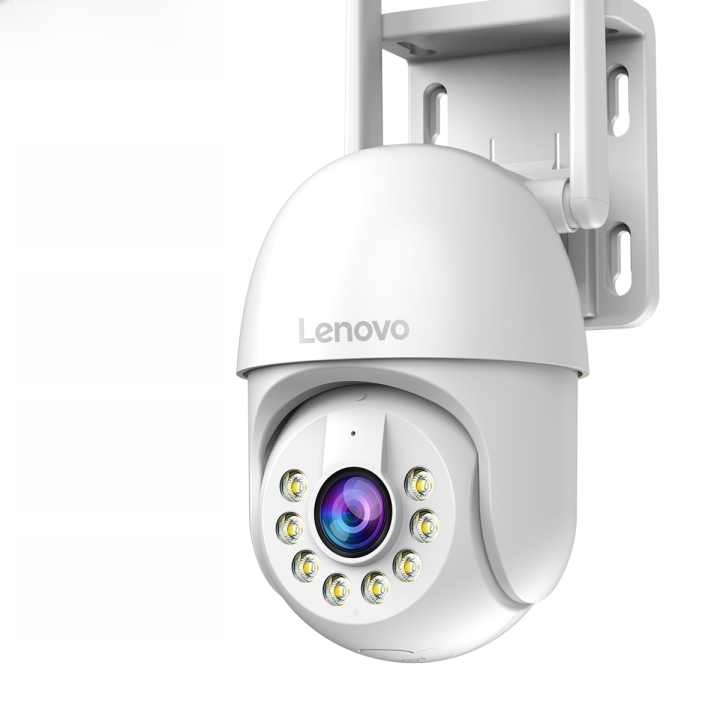 Lenovo Cámara de Seguridad IP de 5MP HD Zoom Digital 4X Visión Nocturna Seguimiento Automático - 1