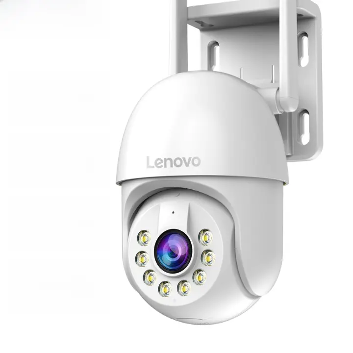 Lenovo Cámara de Seguridad IP de 5MP HD Zoom Digital 4X Visión Nocturna Seguimiento Automático - 1