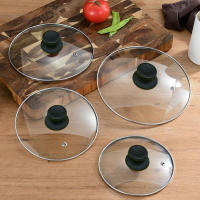 Tapa De Sartén De Vidrio Templado Redonda Accesorio De Cocina Partes De Olla Visibilidad Vertical Tapa Horizontal 20-30cm - details 0