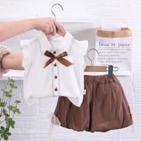 Conjunto de verano para niñas, 2 piezas, trajes de ropa para niños - details 4