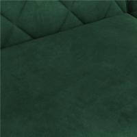 Sofá Plegable Moderno 2 Plazas 159x75.5x73 cm Respaldos Ajustables en 3 Niveles Tela Verde - details 6