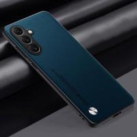 Funda de lujo de cuero PU para Samsung Galaxy M55 S Cubierta trasera de silicona protectora - details 12
