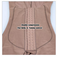 Faja Girdles Colombian Shaper Full Body Shapewear Post Surgery Postpartum Corset High Compression Abdomen Control Women Bodysuit - details 14