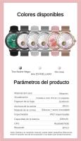 2024 Reloj Inteligente Mujer, Rastreador de Actividad Física, Monitor de Salud para Frecuencia Cardíaca, Oxígeno en Sangre y Sueño, Pantalla de 1.2 '' Reloj Inteligente de Fitness para Android iPhone, IP67 Impermeable, Correas Dobles - Acero y Silicona - details 16