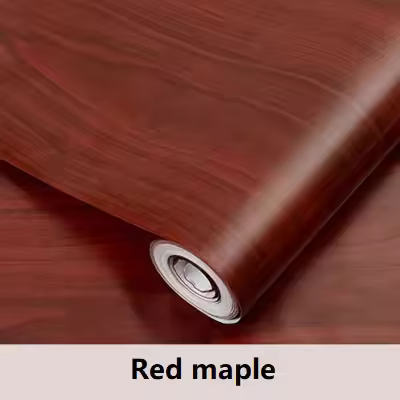Pegatina de Renovación de Muebles Impermeable Adhesivo de Papel Tapiz para Puerta de Madera para Sala de Estar Cocina Armario - 1