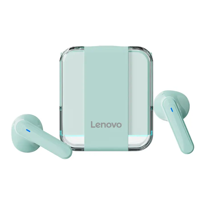Lenovo-auriculares inalámbricos LP51 TWS originales, cascos con Bluetooth 5,4, ergonómicos, modo de espera largo, con cancelación de ruido - 1