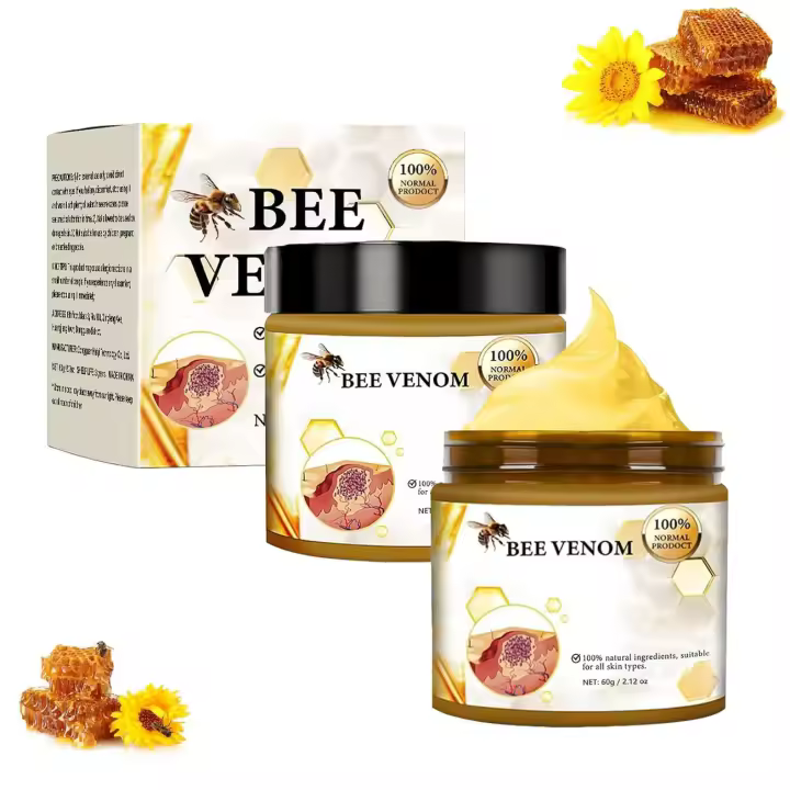 Niaoyun 2 piezas nueva crema reparadora profesional, crema de veneno de abeja para todas las partes del cuerpo - 1