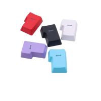 echanical Keyboard ISO Layout 7-Word Enter Key Two-Color Injection Light-Transmitting PBT Material OEM Height Keycaps - details 0
