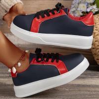 Zapatos deportivos con cordones para mujer, zapatillas planas informales para exteriores - details 3