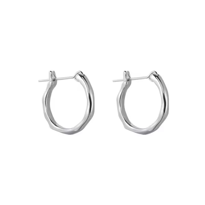 Pendientes de Plata 925 Diseño Exclusive de Moda 2025 Accesorios Elegantes para Mujer para Fiesta o Diario - 1