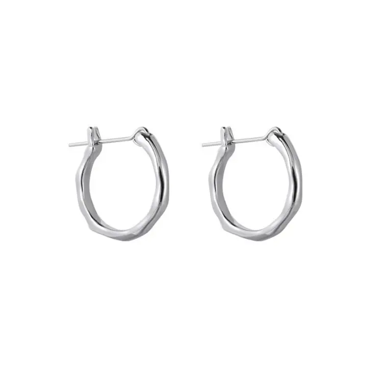 Pendientes de Plata 925 Diseño Exclusive de Moda 2025 Accesorios Elegantes para Mujer para Fiesta o Diario - 1
