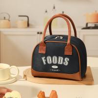 Bolsa térmica aislada plegable de mano, bolsa de almuerzo impermeable para trabajadores de oficina, bolso de Picnic de gran capacidad para estudiantes, Camping - details 15