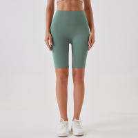 Hamidou-pantalones cortos de Yoga para mujer, mallas deportivas transpirables, de cintura alta, para entrenamiento y gimnasio - details 24