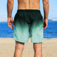 Traje de Baño de Secado Rápido y Impermeable para Hombres Pantalones Cortos de Playa de Verano con Zarpate Largo - details 9