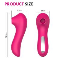 Succionador de clítoris, vibrador de succión de vagina, estimulador de vacío de clítoris femenino ​ Juguetes sexys para pezones para adultos 18 producto masturbador para mujeres - details 9