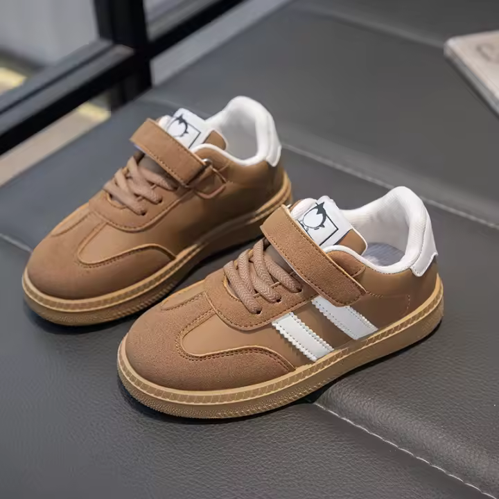 Zapatillas deportivas Zapatillas deportivas para niños, zapatillas deportivas para niñas, zapatillas deportivas para niños, antideslizantes y transpirables, zapatillas éticas de suela blanda, zapatillas de tabla, versátiles, resistentes al desgaste - 1