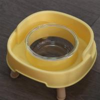 Cuenco de plástico para perros y gatos, protege las vértebras cervicales, cuenco de cuatro patas para mascotas de gran capacidad con soporte elevado, antiasfixia - details 7