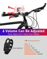 Awapow Impermeable con Carga USB 140dB Alarma Seguridad Campanas de Ciclismo 8 Modos Luz de Cabeza para Bicicleta - details 4