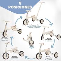 Bicicleta Plegable para Niños Fácil de Transportar Triciclo Bebe 1-5 Años Bicicleta Evolutiva - details 2