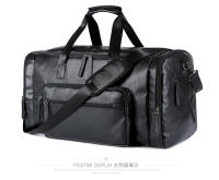 Bolsa de viaje, viaje de viaje de negocios de gran capacidad, mochila de mensajero portátil de hombro, impermeable de cuero. - details 25