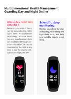 MI8 reloj inteligente con Bluetooth, dispositivo con llamadas, detección de frecuencia cardíaca, modo de ejercicio, recordatorio de sedentarismo, Compatible con Android e IOS - details 3