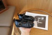 Zapatos de cuero de princesa para niñas, zapatillas individuales de moda con boca poco profunda, suela suave y boda para fiesta, novedad de primavera 2024 - details 8