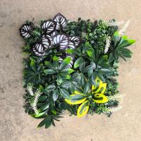 Panel de pared de plantas artificiales DIY, vida eterna, protección UV, alfombra de eucalipto Artificial, duradera y realista - details 40