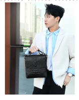 Bolso bandolera para hombre, informal, Meenger, pequeña mochila - details 6