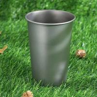 Copas de cerveza de titanio para acampar, villas turísticas, pícnics al aire libre, equipo VIE, utensilios de cocina duraderos para senderismo, 500ml - details 4