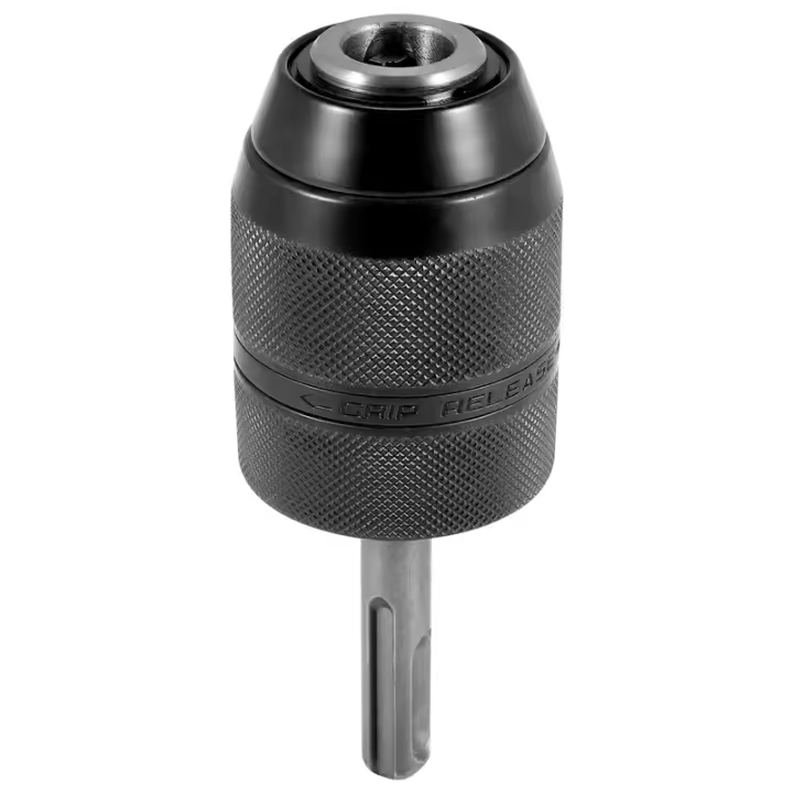 Portabrocas sin llave de 2-13MM con adaptador de vástago SDS Plus, herramienta Convertidora de cambio de Portabrocas de perforación de impacto 1/2-20UNF - 1