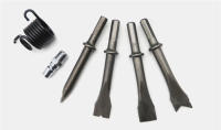 Taladro de Martillo de pala de cincel neumático, herramienta de alta resistencia con cinceles redondos y hexagonales, tornillo de aire de 1/4 pulgadas, 4500rpm - details 5